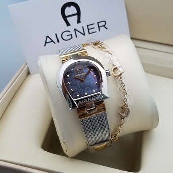 SAR 480 Aigner Women s Watch Set First Copy 50910007