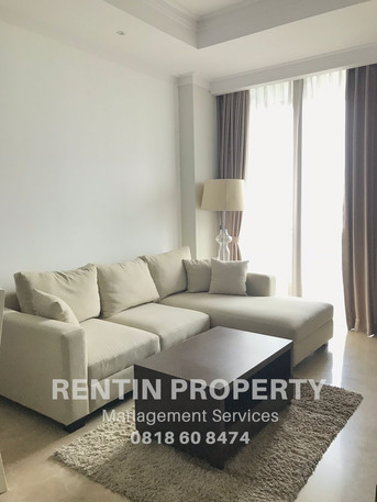 USD 2500/month, Furnished, 2 BR, 170 Sq. Meter, For Rent Apartment Residence 8 Senopati 2 Bedrooms High Floor