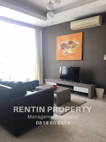 IDR 13000000/month, Furnished, 2 BR, 85 Sq. Meter, For Rent Apartment Setiabudi Residence 2 Bedrooms Middle Floor