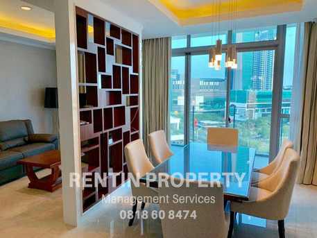 IDR 195000000/year, Furnished, 2 BR, 148 Sq. Meter, For Rent Apartment The Windsor 2 Bedrooms Low Floor Furnished