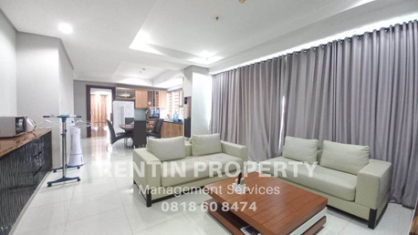 IDR 23000000/month, Furnished, 2 BR, 146 Sq. Meter, For Rent Apartment Kemang Mansion 2 Bedrooms High Floor Furnished