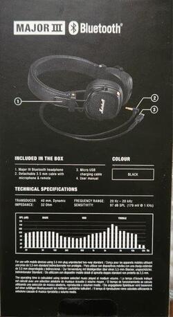 Marshall major outlet 3 manual