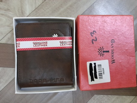 Black Bi Fold Woodland Wallet For Men at best price in Barabanki | ID:  21245346697