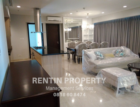 USD 2300/month, Furnished, 3 BR, 155 Sq. Meter, For Rent Apartment Setiabudi Sky Garden 3 Bedrooms High Floor