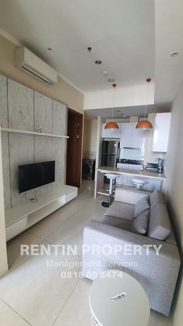 IDR 85000000/year, Furnished, 1 BR, 44 Sq. Meter, For Rent Apartment Taman Anggrek Residence 1+1 Bedroom High Floor