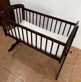 Juniors best sale wooden cradle