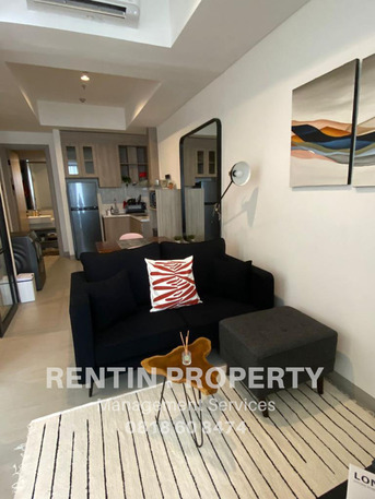 IDR 14500000/month, Furnished, 2 BR, 51 Sq. Meter, For Rent Apartment Fatmawati City Center 2 Bedrooms Middle Floor Furnished