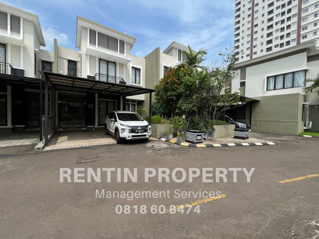 IDR 225000000/month, Furnished, 4 BR, 200 Sq. Meter, For Rent Townhouse Cosmo Park Thamrin City 4 Bedrooms Furnished