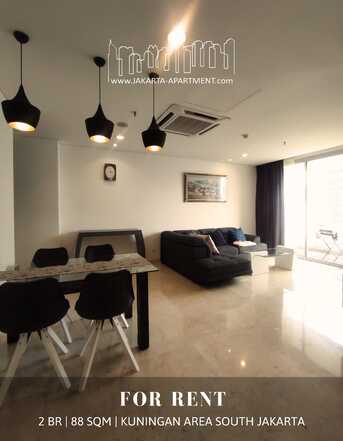 IDR 17000000/month, Furnished, 2 BR, 88 Sq. Meter, For Rent : The Grove