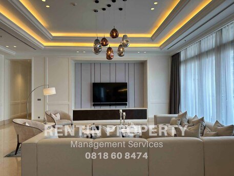 USD 10000/month, Furnished, 4 BR, 475 Sq. Meter, For Rent Apartment Raffles Residence At Ciputra World 1 Jakarta