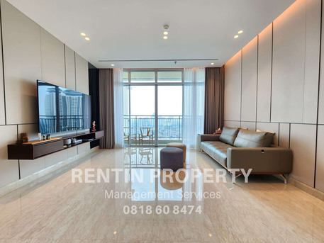 USD 2500/month, Furnished, 2 BR, 153 Sq. Meter, For Rent Apartment Pakubuwono View 2 Bedrooms Private Lift