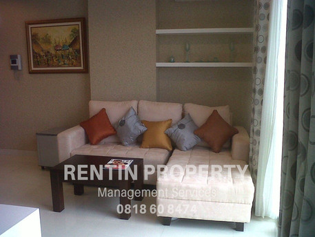 IDR 13000000/month, Furnished, Studio, 62 Sq. Meter, For Rent Apartment Kemang Mansion Studio Type High Floor