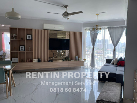 IDR 20000000/month, Furnished, 3 BR, 120 Sq. Meter, For Rent Apartment Batavia 3 Bedrooms Middle Floor Full Furnished