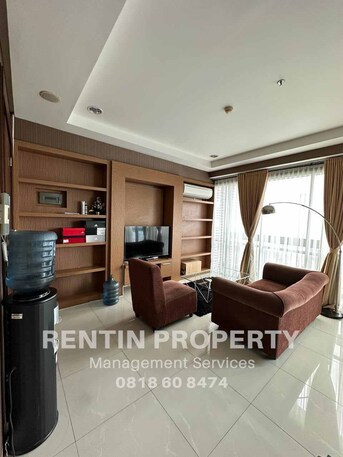 IDR 15000000/month, Furnished, 1 BR, 87 Sq. Meter, For Rent Apartment Kemang Mansion 1 Bedroom High Floor Furnished