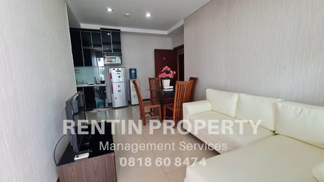 IDR 9500000/month, Furnished, 2 BR, 65 Sq. Meter, For Rent Apartment Thamrin Residence 2 Bedrooms Low Floor