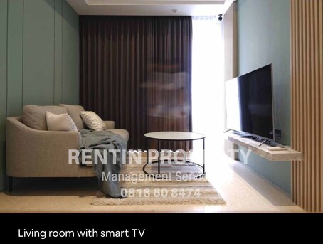 IDR 14000000/month, Furnished, 3 BR, 76 Sq. Meter, For Rent Apartment Arandra Residence 3 Bedrooms High Floor