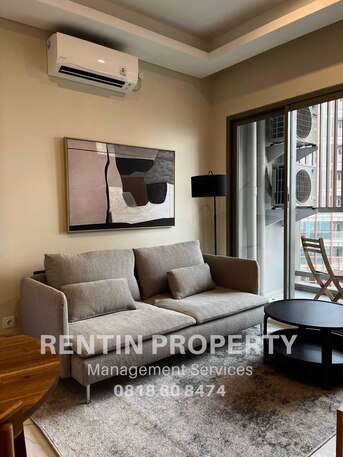 IDR 19000000/month, Furnished, 1 BR, 60 Sq. Meter, For Rent Apartment South Quarter 1+1 Bedrooms High Floor Furnished