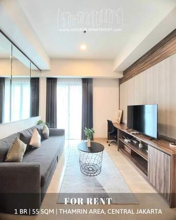 IDR 23100000/month, Furnished, 1 BR, 55 Sq. Meter, LIMITED SHORT-TERM LEASE UNIT 57 PROMENADE