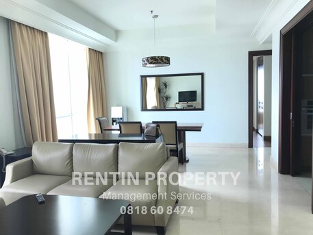 IDR 20000000/month, Furnished, 2 BR, 150 Sq. Meter, For Rent Apartment Pakubuwono View 2 Bedrooms Middle Floor