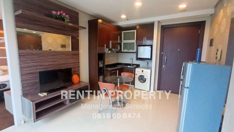 IDR 12000000/month, Furnished, 1 BR, 61 Sq. Meter, For Rent Apartment Kemang Mansion 1 Bedroom High Floor Furnished