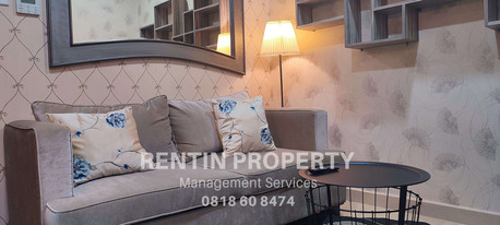 IDR 14000000/month, Furnished, 1 BR, 42 Sq. Meter, For Rent Apartment Sudirman Suite 1 Bedroom Low Floor Furnished