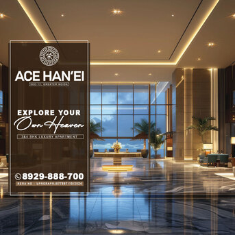 INR 24200000, 3 BR, 2200 Sq. Feet, Discover ACE Hanei's 3.5 & 4 BHK Apartments