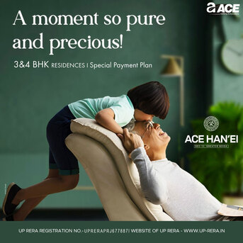 INR 24200000, 3 BR, 2200 Sq. Feet, Discover Luxury At ACE Hanei Noida – Starting ₹2.42 Cr