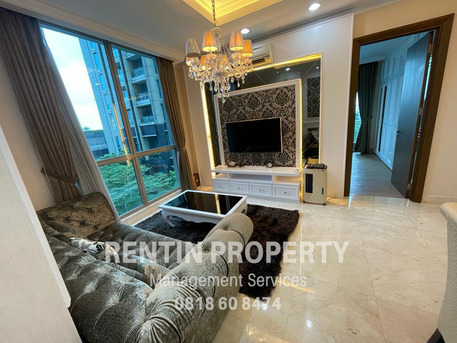 USD 1550/month, Furnished, 1 BR, 102 Sq. Meter, For Rent Apartment Residence 8 Senopati 1 Bedroom Low Floor Furnished