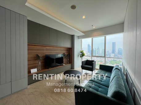 IDR 20000000/month, Furnished, 2 BR, 93 Sq. Meter, For Rent Apartment Setiabudi Sky Garden 2 Bedrooms High Floor