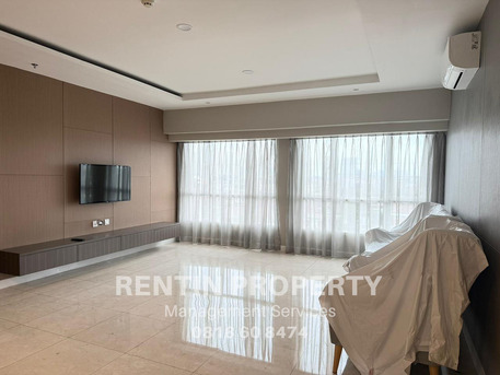 IDR 28000000/month, Furnished, 3 BR, 180 Sq. Meter, For Rent Somerset Berlian Apartment 3 Bedrooms Furnished Low Floor