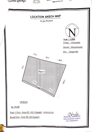 SAR 50, Studio, 2 Sq. Meter, AGRICULTURE LAND FOR SALE ***__2.5 ACRES ZAHERABAD_**